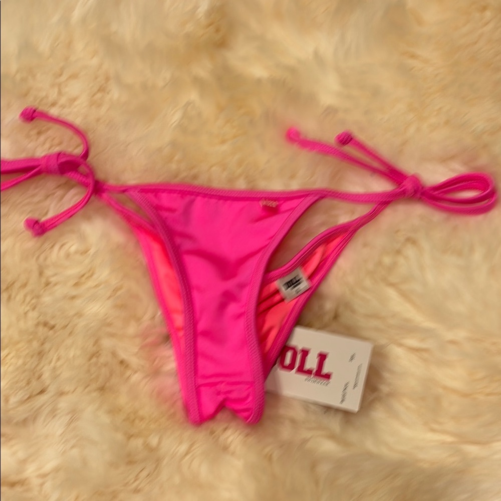 Dollcake Bright Pink Bikini Bottom
